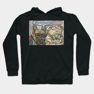 Bulldog twins Hoodie